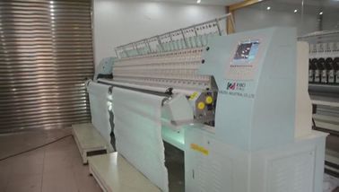 High Speed Single Roll Computerized Quilting Machines Multi Head With Embroidery Function