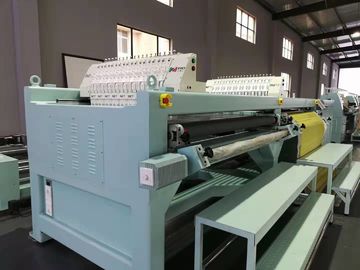 High Speed Horizontal Quilting Embroidery Machine 50.8mm Needle Distance