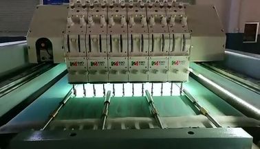 5KW Horizontal Quilting Embroidery Machine Single Head Integral Steel Structure